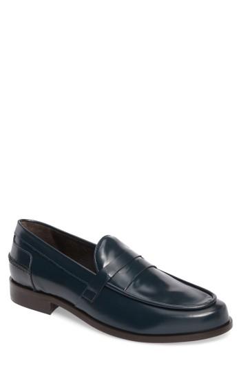 Men's Donald J Pliner Sawyer Penny Loafer M - Grey