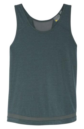 Women's Zella Kayla Mesh Inset Tank - Grey