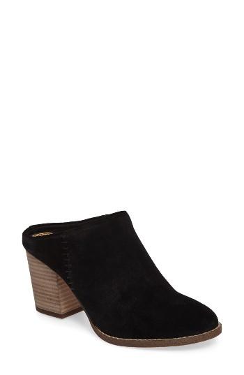 Women's Splendid Debrah Block Heel Mule .5 M - Black