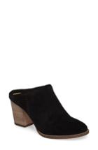 Women's Splendid Debrah Block Heel Mule .5 M - Black