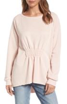 Women's Gibson Gathered Front Sweatshirt - Pink