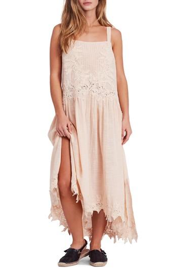 Women's Free People In Your Arms Applique Maxi Dress - Pink