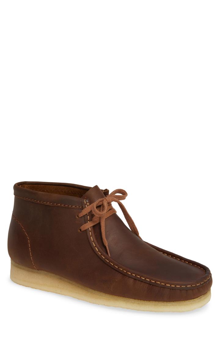 Men's Clarks Originals Wallabee Boot .5 M - Black