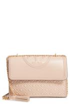 Tory Burch Fleming Leather Convertible Shoulder Bag -