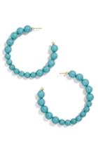 Women's Baublebar Cyrena Beaded Hoop Earrings