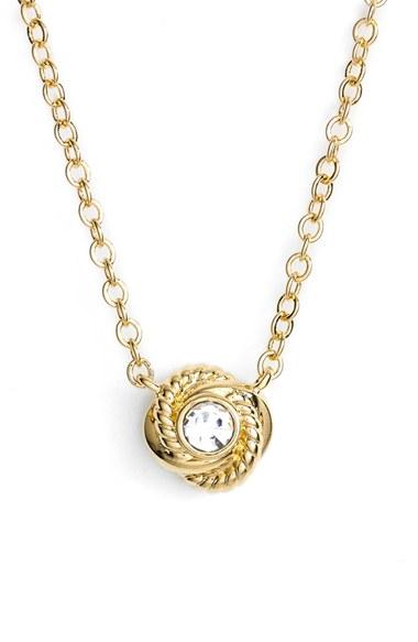 Women's Kate Spade New York 'infinity And Beyond' Knot Necklace