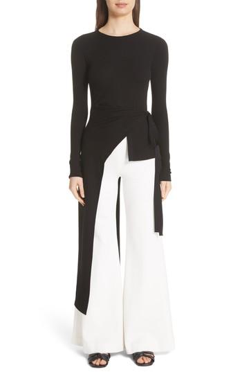 Women's Rosetta Getty Apron Wrap Shirt