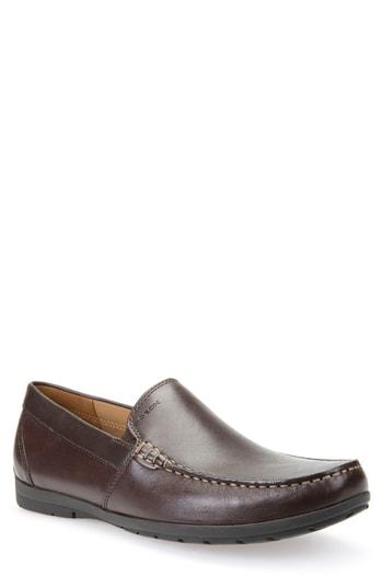 Men's Geox 'simon W2' Venetian Loafer Us / 39eu - Brown