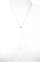 Women's Bony Levy Diamond Station Y-necklace (nordstrom Exclusive)