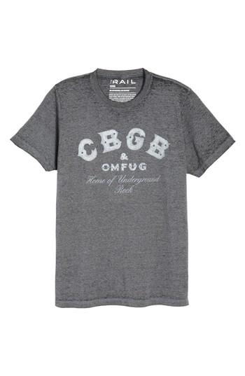 Men's The Rail Cbgb T-shirt - Grey