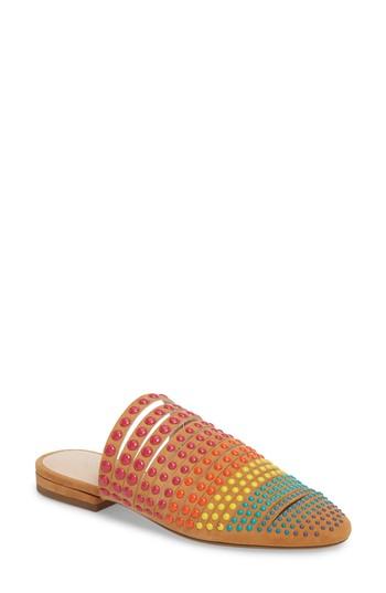 Women's Cecelia New York Potz Embellished Slide M - Brown