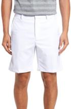 Men's Bobby Jones Flat Front Tech Shorts - White
