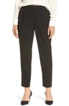 Women's Halogen Relaxed Ankle Pants - Black