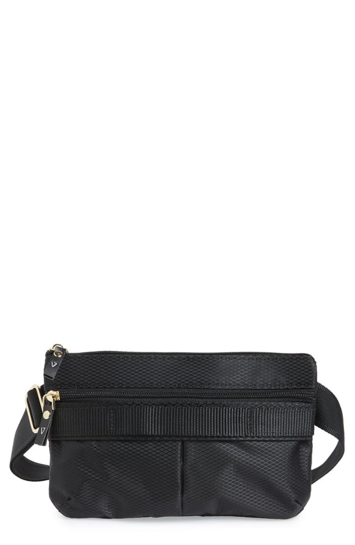 Andi Go Black Expandable Belt Bag -