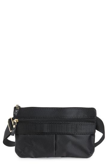 Andi Go Black Expandable Belt Bag -