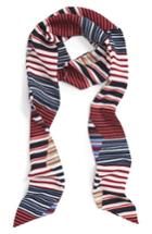 Women's Sole Society Stripe Skinny Scarf