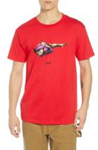 Men's Obey Cultural Rigor Mortis Premium T-shirt - Red