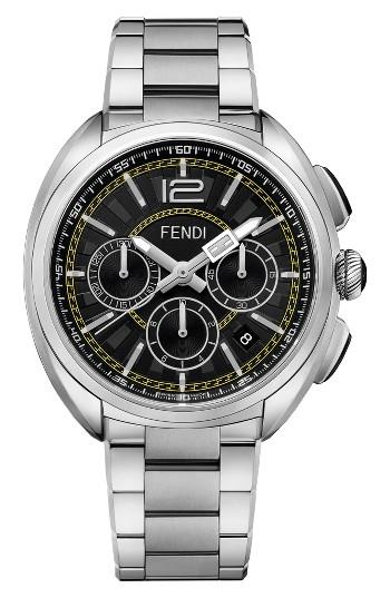 Men's Fendi Momento Chronograph Bracelet Watch, 46mm