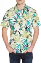 Men's Hurley Garden Woven Shirt - White