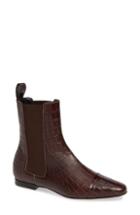 Women's Trademark Delphine Cap Toe Chelsea Bootie Us / 36eu - Brown