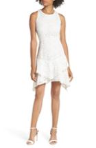 Women's Lenon Eyelet Layered Fit & Flare Dress - White