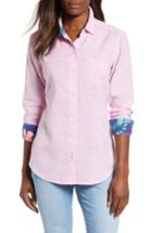 Women's Tommy Bahama Pequeno Stripe Shirt - Pink