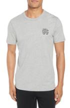 Men's Reigning Champ Logo Crewneck T-shirt - Grey
