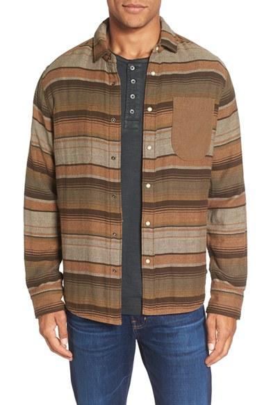 Men's Jeremiah Lansing Reversible Twill Flannel Shirt