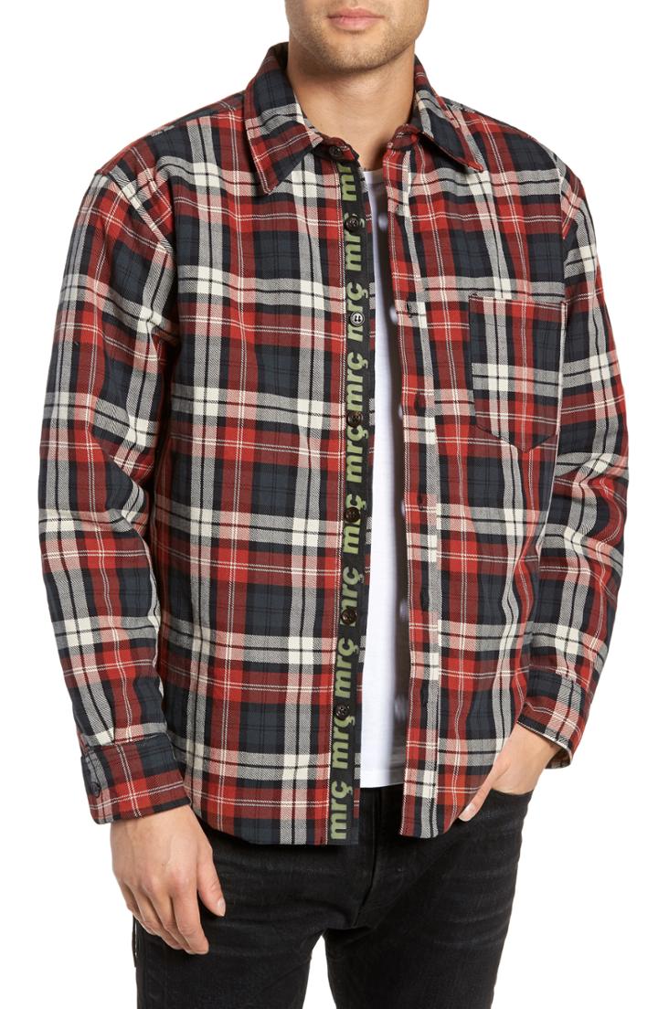 Men's Mr. Completely Puffy Classic Fit Work Shirt - Red