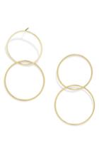 Women's Baublebar Palace Double Hoop Earrings