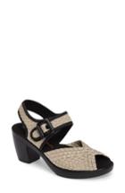 Women's Bernie Mev. 'drisco' Platform Sandal Us / 36eu - Metallic