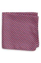 Men's Lazyjack Re-rack Silk Pocket Square, Size - Blue