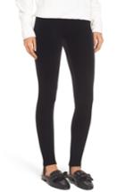 Women's Bp. Velour Stirrup Leggings, Size - Black
