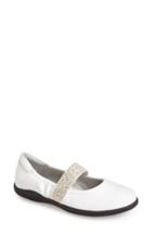 Women's Softwalk 'high Point' Mary Jane Flat W - White