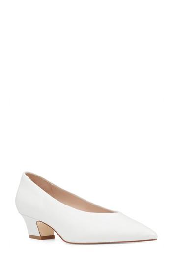Women's Nine West Kendra Pointy Toe Pump M - White
