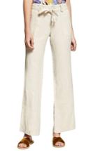 Women's Sanctuary Shore Line Wide Leg Linen Pants - Beige