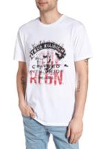 Men's True Religion Brand Jeans Vintage Buddha Graphic T-shirt