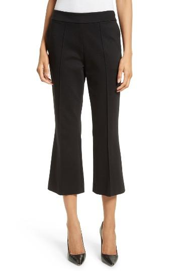 Women's Alice + Olivia Michiko Crop Flare Pants - Black