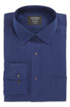 Men's Nordstrom Men's Shop Traditional Fit Non-iron Dress Shirt .5 - 32/33 - Blue
