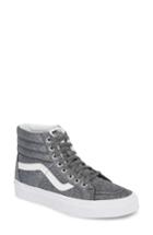Women's Vans Ua Sk8-hi Reissue Glitter Sneaker M - Black