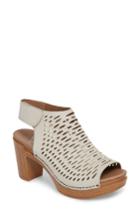 Women's Dansko Danae Block Heel Sandal .5-6us / 36eu M - White