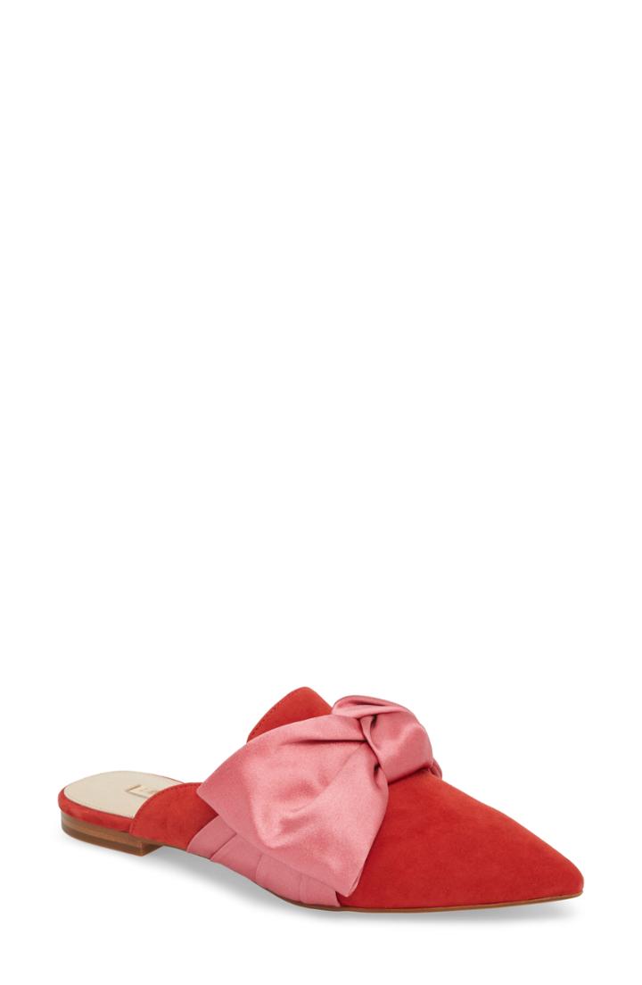 Women's Louise Et Cie Cela Bow Mule M - Pink