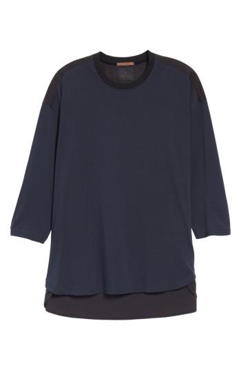 Men's Scotch & Soda Two-tone T-shirt - Blue