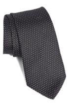 Men's John Varvatos Star Usa Solid Silk Tie, Size - Black