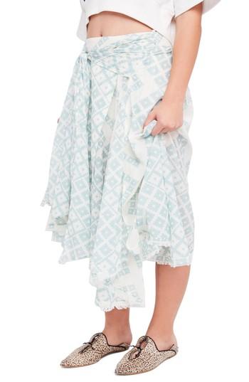 Women's Free People Luna Light Midi Skirt - Ivory
