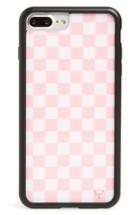Wildflower Checkerboard Iphone 6/7/8 Phone Case - Pink