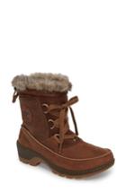 Women's Sorel Tivoli Ii Insulated Winter Boot With Faux Fur Trim M - Brown