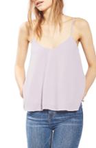 Women's Topshop Rouleau Swing Camisole Us (fits Like 10-12) - Purple