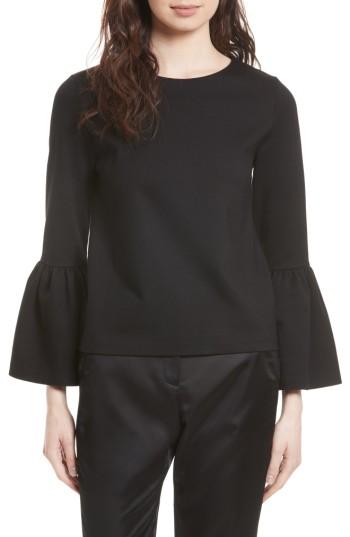 Women's Ted Baker London Lolare Bell Sleeve Top - Black