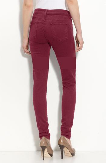 Blue Essence Colored Denim Skinny Jeans Womens Scarlet Size 10